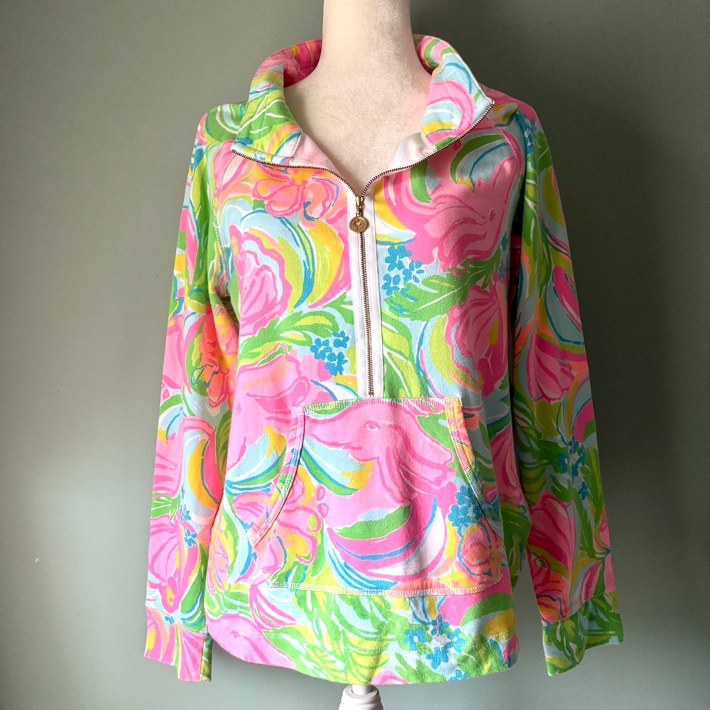 Lilly Pulitzer Popover Elephant Print